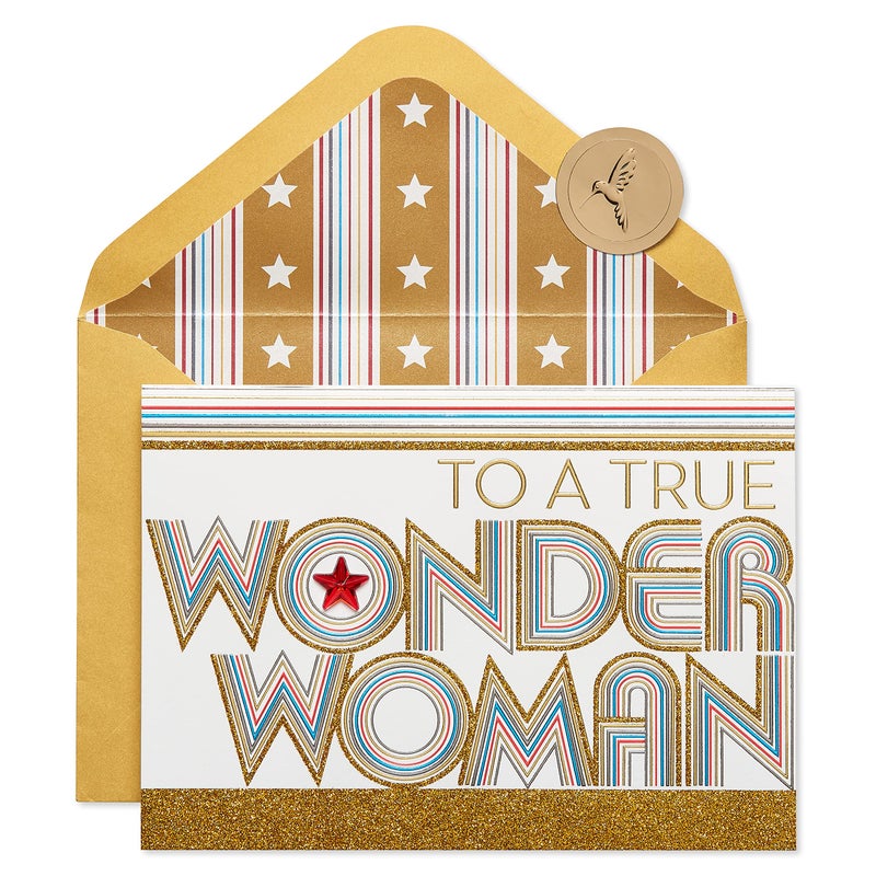 Papyrus Blank Wonder Woman Card for Her (True Wonder Woman) - Image 1